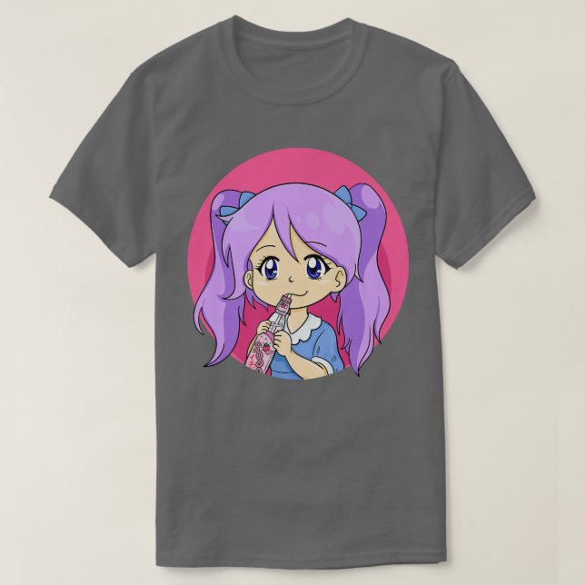 Japanese Strawberry Blueberry Soda Japan  T-Shirt (Design vorne)
