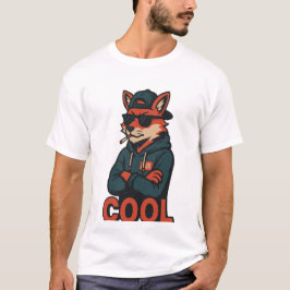 Japanese Streetwear Fox - COOL Urban Anime  T-Shirt