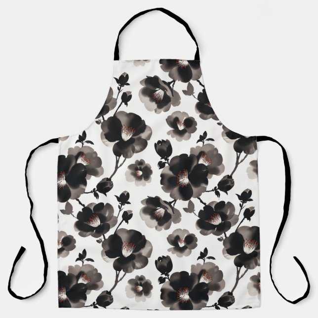 Japanese-style camellias schürze (Vorderseite)