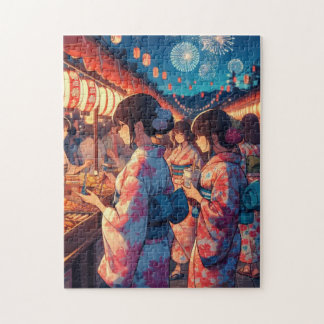 Japanese Summer Festival – Fireworks Puzzle