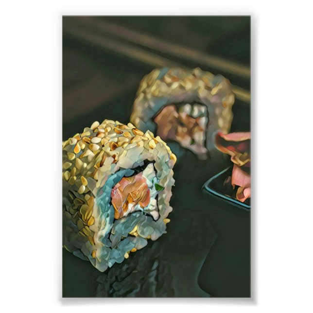 Japanese sushi fotodruck (Vorne)