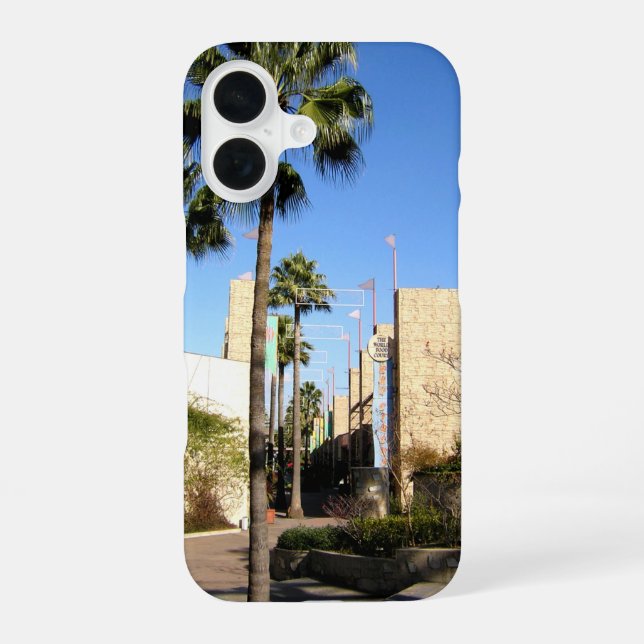 Japanese Theme Park iPhone 16 Hülle (Rückseite)