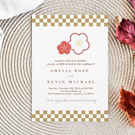 Japanese Touch Bridal Einladung