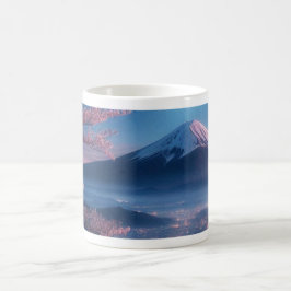 Japanese Traditional Fujiyama Sakura Kaffeetasse