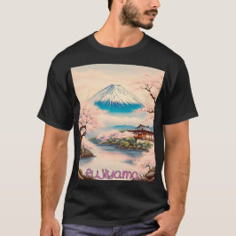 Japanese Traditional Fujiyama Ukiyo-e 日本 富士山 T-Shirt