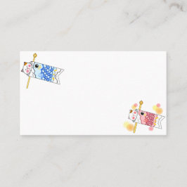 Japanese Traditional Vintage Visitenkarte