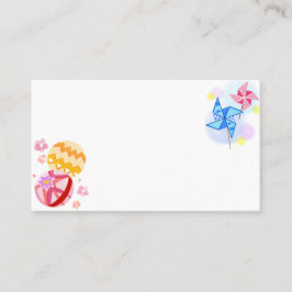 Japanese Traditional Vintage Visitenkarte