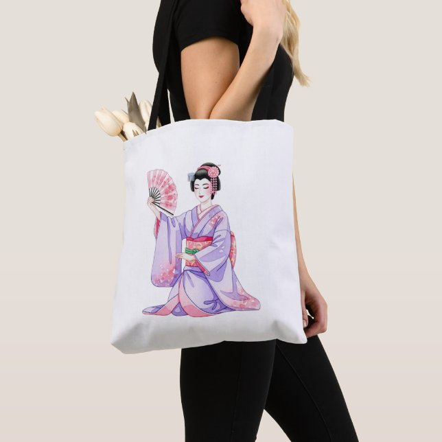 Japanese Traditional Woman Art Sticker Elegant Ill (Von Nahem)