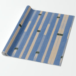JAPANESE WOODBLOCK BAMBOO PATTERN WRAPPPAPIER GESCHENKPAPIER
