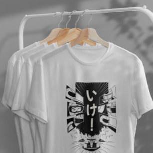 Japanisch Anime Racing Car Manga T-Shirt