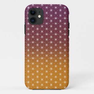 Japanisch Asanoha Traditionelle Printburgundy & Go Case-Mate iPhone Hülle