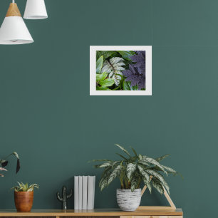 Japanisch bemalt Fern und Foliage Fotografisch Poster