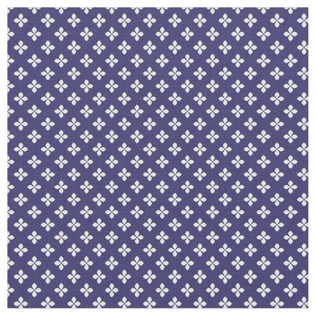 Japanisch Blue Fabric Stoff (Nahaufnahme)