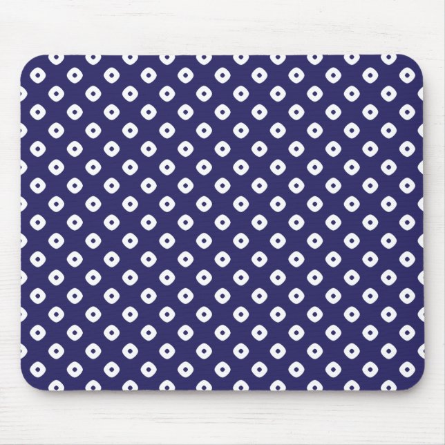 Japanisch Blue Mouse Pad Mousepad (Vorne)