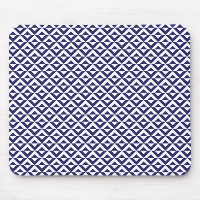 Japanisch Blue Mouse Pad Mousepad (Vorne)