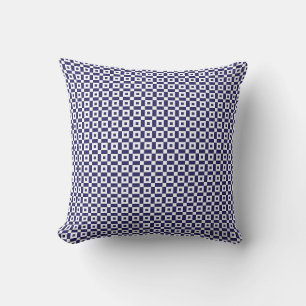 Japanisch Blue Throw Kissen