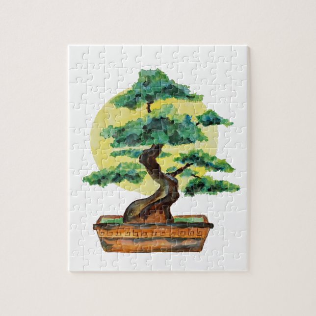 Japanisch Bonsai Sunshine Puzzle (Vertikal)