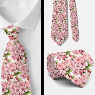 Japanisch Cherry Blossom Neck TIe Krawatte
