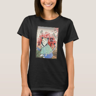 Japanisch Cherry Blossom Niedlich ancient japanisc T-Shirt