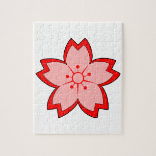 Japanisch Cherry Blossom Puzzle