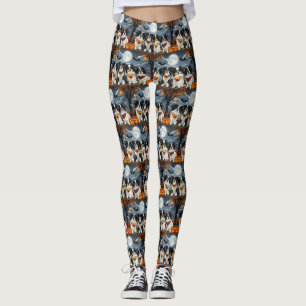 Japanisch Chin Halloween Spooky Leggings