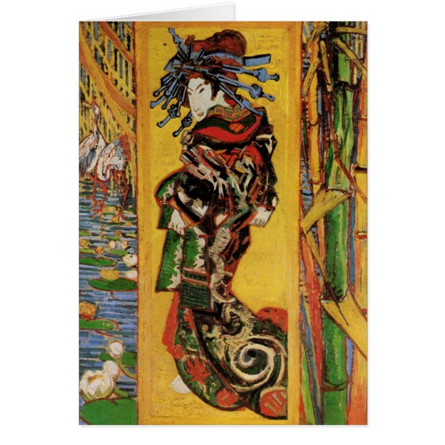 Japanisch Courtesan Oiran von Vincent van Gogh Car (Vorne)