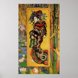 Japanisch Courtesan Oiran von Vincent van Gogh Poster
