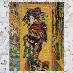 Japanisch Courtesan Oiran von Vincent van Gogh Puzzle