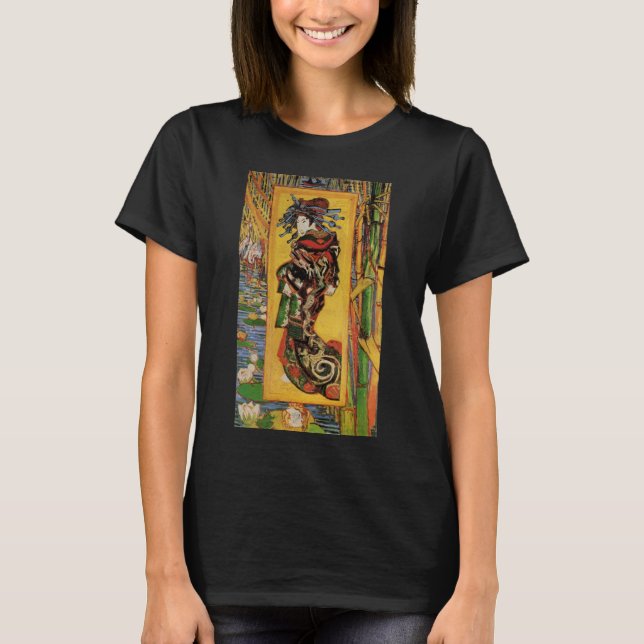 Japanisch Courtesan Oiran von Vincent van Gogh T-Shirt (Vorderseite)