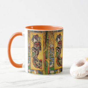 Japanisch Courtesan Oiran von Vincent van Gogh Tasse