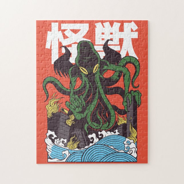 Japanisch Cthulhu Puzzle (Vertikal)