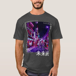 Japanisch Cyberpunk Tokyo Streetwear Ästhetik Japa T-Shirt