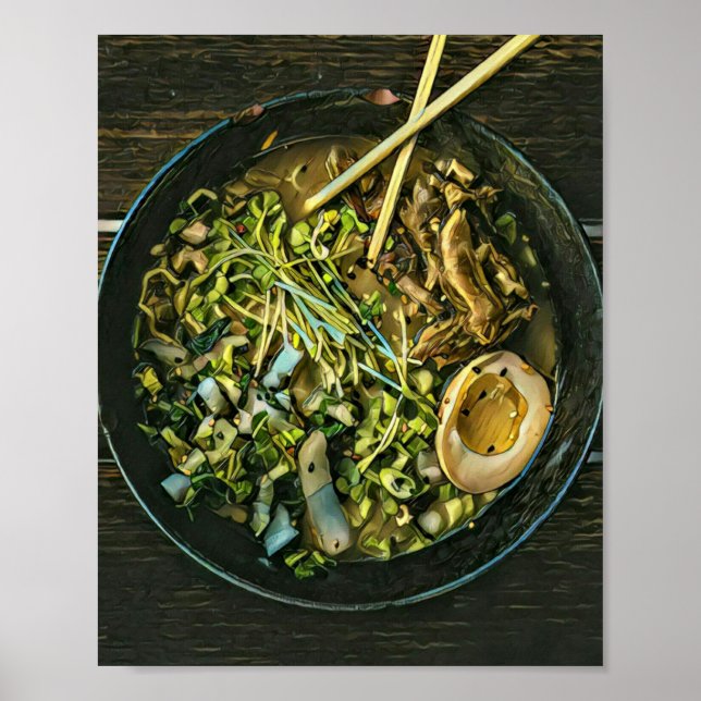 Japanisch Food Ramen Lovers Poster (Vorne)