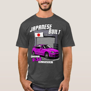 JAPANISCH GEBAUTE Nissan GTR R34 T-Shirt