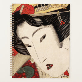 Japanisch Geisha Fine Art Planer