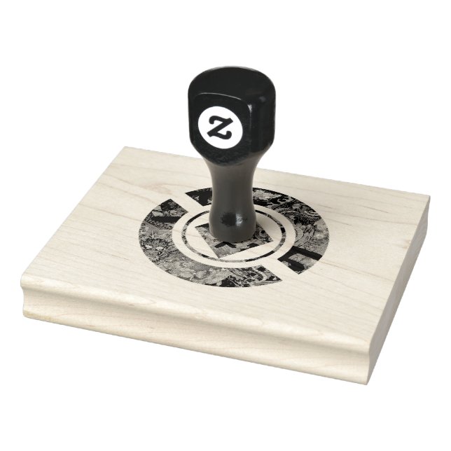 Japanisch GeoDesign Gummistempel (Stempel)