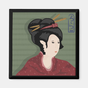 Japanisch Girl Magnet