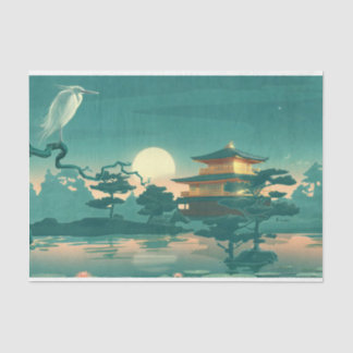 Japanisch Girl Multicolor Seidenpapier