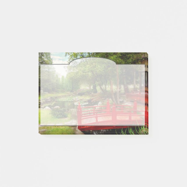 Japanisch - Harmonie und Natur Post-it Klebezettel (Vorderseite)