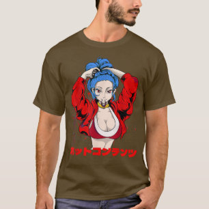 Japanisch Hot Anime Girl Japan Ästhetik T-Shirt