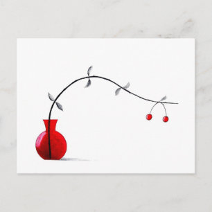Japanisch Ikebana Chabana Postkarte