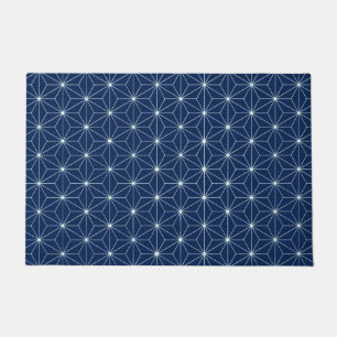Japanisch Indigo Blue Fußmatte