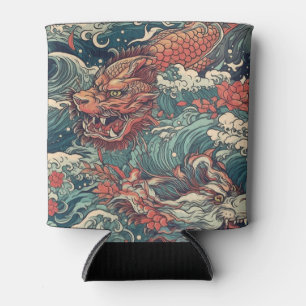 Japanisch Irezumi Tattoo Can Cooler Dosenkühler