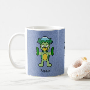 Japanisch Kappa Imp: Cartoon Yokai Kaffeetasse