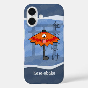 Japanisch Kasa-obake Umbrella Yokai iPhone 16 Hülle