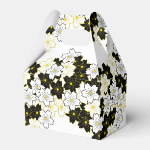 Japanisch Kimono Muster Geschenktasche SAKURA Geschenkschachtel