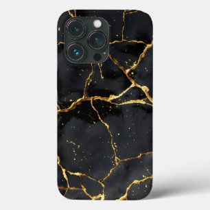 Japanisch Kintsugi Black & Gold Case-Mate iPhone Hülle