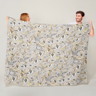 Japanisch Kintsugi. Fleecedecke