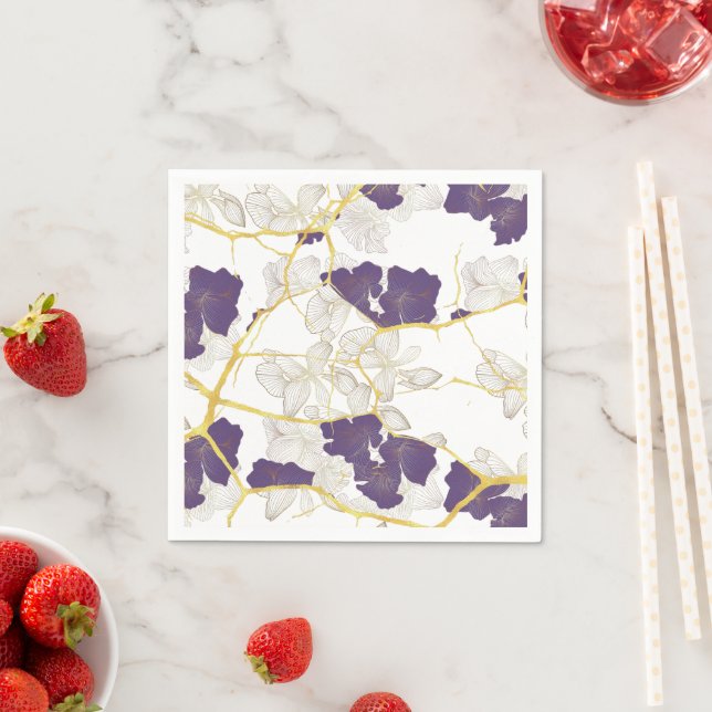 Japanisch Kintsugi. Serviette (Beispiel)