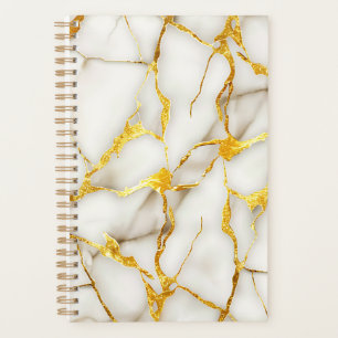 Japanisch Kintsugi White Gold Planer